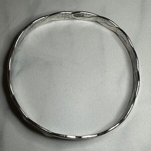 Sterling Silver Mexico Braided Twist Bangle Bracelet 925 15.4‎ Grams